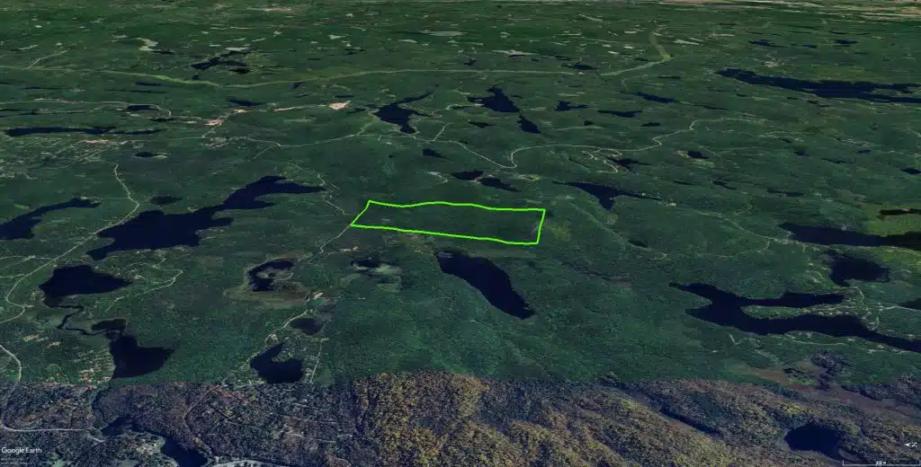 4 E 1 | terrain à vendre | arpents verts